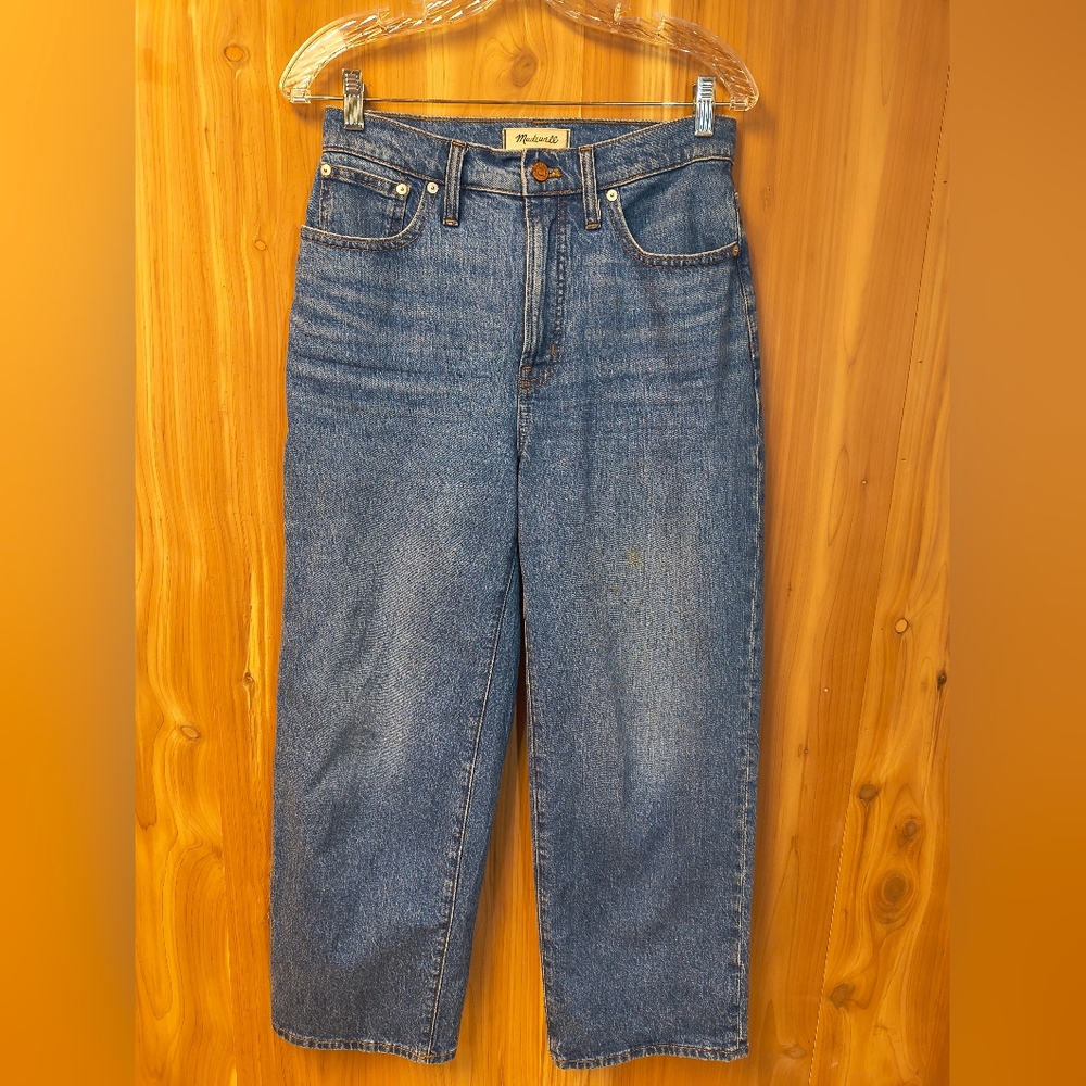 Madewell THE PERFECT VINTAGE WIDE-LEG CROP JEAN, Size 27